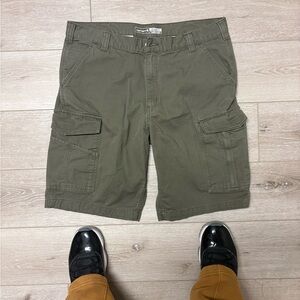 Carhartt Men's Green Cargo Shorts